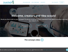 Tablet Screenshot of inventedfor.com